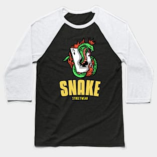 Snake streetwear Baseball T-Shirt